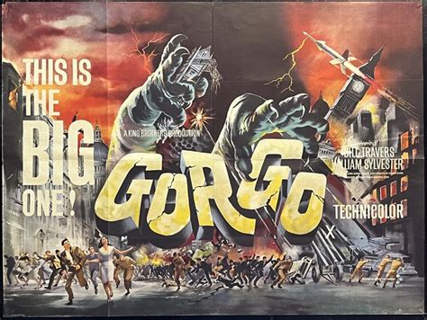 Gorgo Poster, UK Quad, 1961