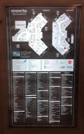 Directory International Mall Tampa Map