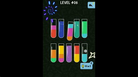 watercolor sort level #406 | mind games | puzzle solved | Easy Games ...