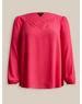 Plus Size - Georgette Keyhole Long Sleeve Blouse - Torrid