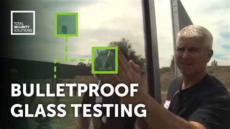 Bulletproof Glass Testing - Total Security Solutions - YouTube