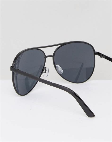 Lyst - Quay Aviator Sunglasses Vivienne in Black for Men