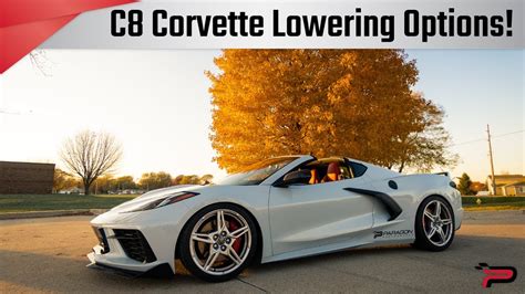 How to Lower C8 Corvette (VIDEO)