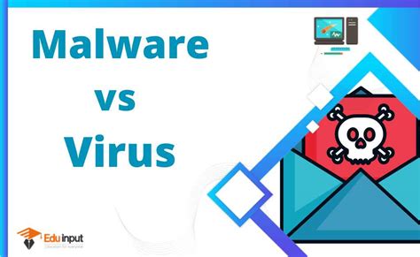 Difference between Malware and Virus