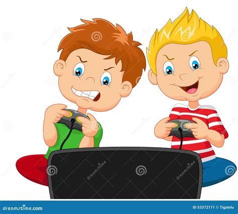 Cartoon Competition Game Stock Vector - Image: 53372171