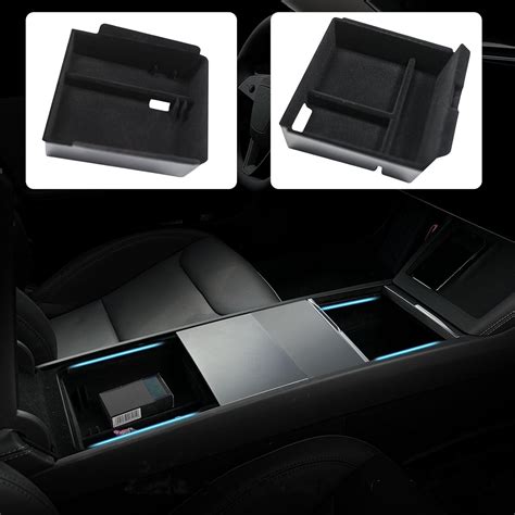 TOPABYTE Center Console Organizer for 2024 Model 3 Highland