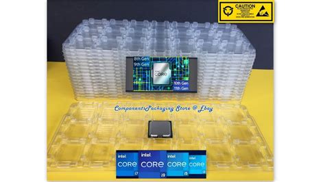 Intel Core i9 i7 i5 i3 CPU Tray for LGA1200 10th 11th Gen - Lot of 2 5 12 18 30 | eBay