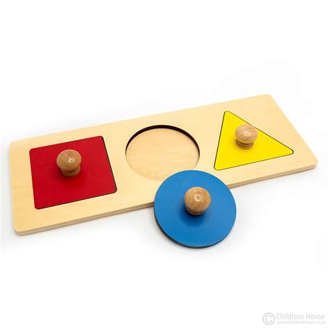 Multiple Shape Puzzle - Square Circle Triangle - Childrens House ...