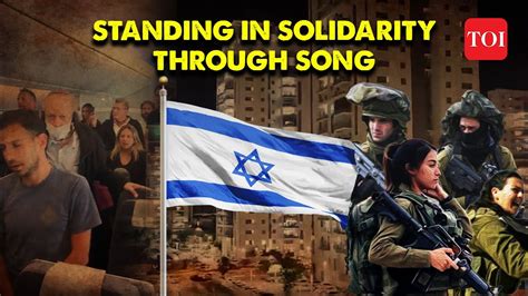 Israel War Viral Video: Israelis Sing National Anthem From Balconies ...