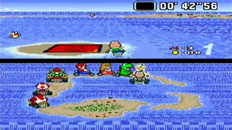 Super Mario Kart - Koopa Beach 1 - YouTube