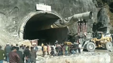 Under-construction tunnel collapses in Uttarakhand, at least 36 workers ...