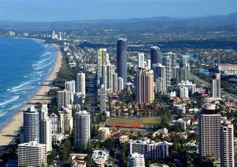 Gold Coast View From Top of Q1 Tower