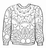 Ugly Sweater coloring Page  Download Print Or Color Online For Free sketch template