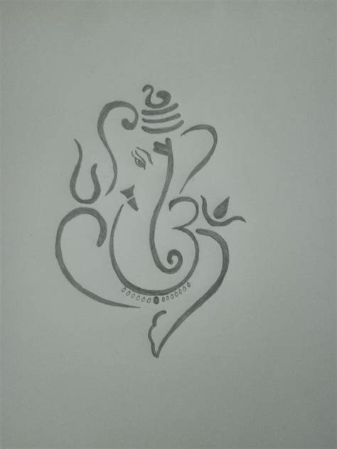 Ganesh pencil art | Pencil drawings easy, Pencil sketches easy, Pencil ...