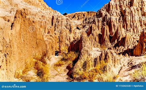 The Dramatic and Unique Patterns of Slot Canyons and Hoodoos in Cathedral Gorge in the Nevada ...