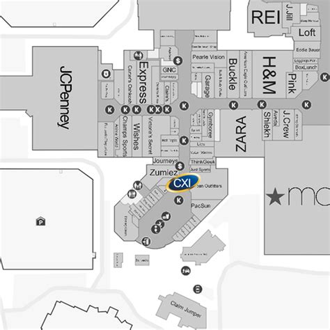 Alderwood Mall Map Layout - Brenda Tatiania