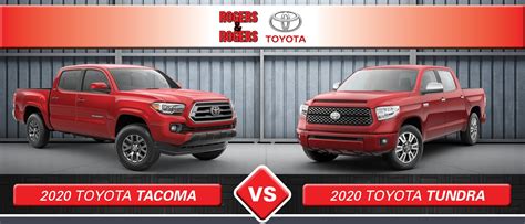 2020 Toyota Tacoma vs Tundra: Specs, Dimensions, Interior