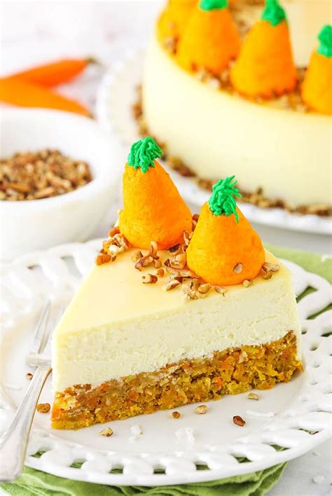 Carrot Cake Cheesecake Recipe | Life, Love and Sugar