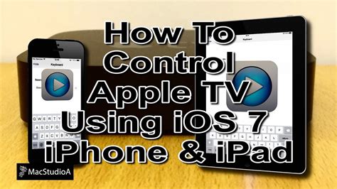 How To Control Apple TV 3rd Generation Using Remote app - YouTube