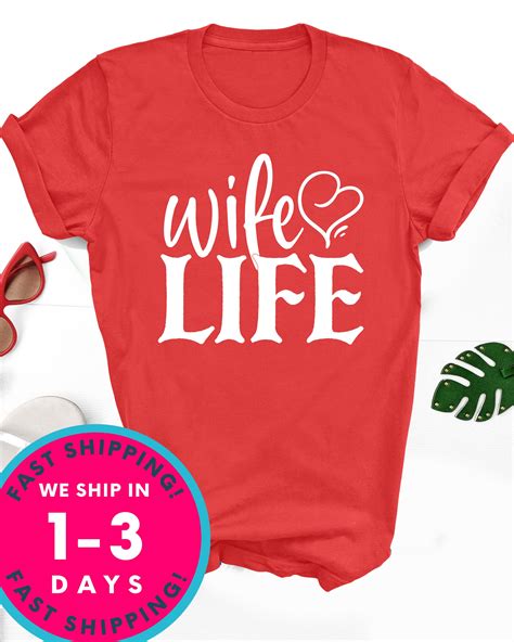 Wife Life Shirt. Wife Shirt. Wedding Gift. Wife Gift. | Etsy