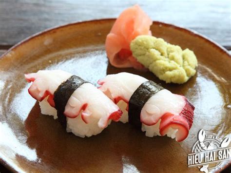 Bạch tuộc Nhật Sushi Sashimi