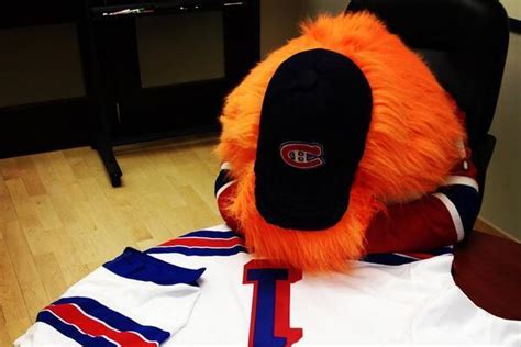 Montreal Canadiens Mascot Makes Good on Playoff Bet with Jimmy Fallon ...