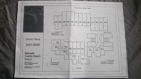 5000 rooms layout map - Picture of Barcelo Castillo Beach Resort, Caleta de Fuste - TripAdvisor