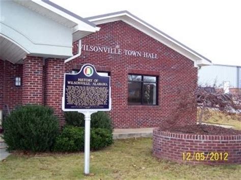 History of Wilsonville, Alabama Historical Marker