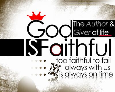 Faithful God HD Wallpaper and others - Truevined