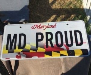 Maryland Proud License Plate Archives - Nottingham MD