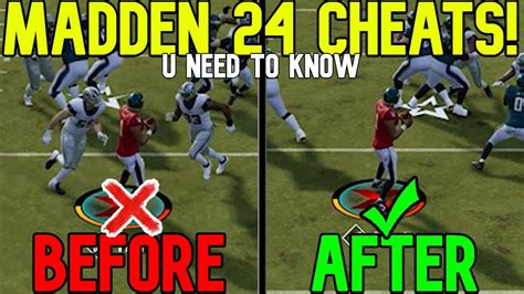 🚨12 CHEATS🚨 99% Of Madden NFL 24 Players Don't Know About, BUT SHOULD ...