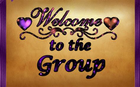 Purple and gold | Welcome to the group, Welcome new members, Welcome quotes