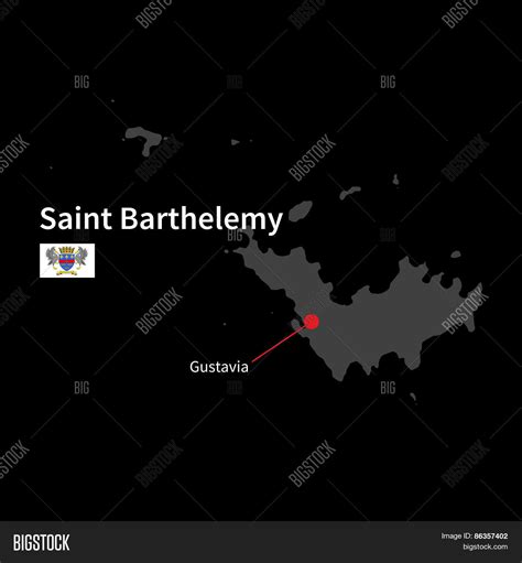 Detailed Map Saint Vector & Photo (Free Trial) | Bigstock