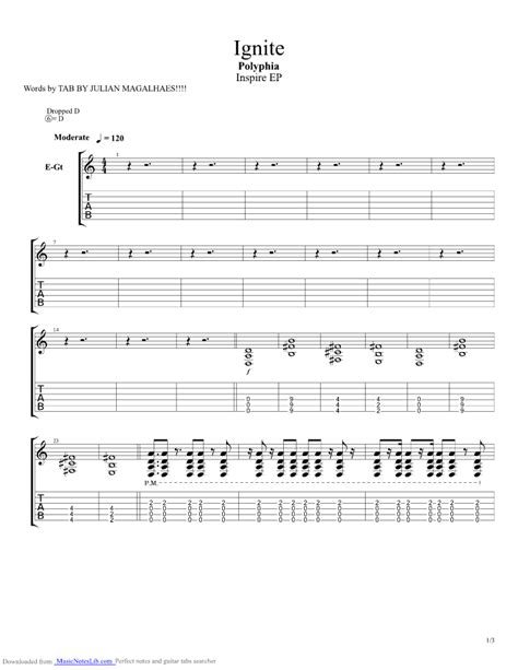 Polyphia Goat Guitar Tab - Polyphia Goat Guitar Tab - Polyphia - O.D ...