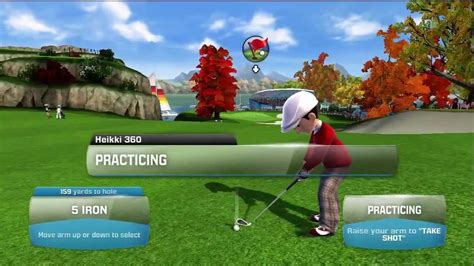 Kinect Sports Season 2 demo - Golf gameplay - YouTube