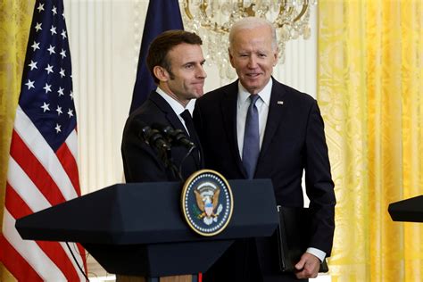 Macron, Biden want to engage China to end war in Ukraine, Elysee says | Reuters