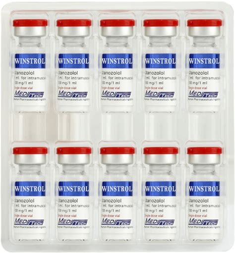 Buy Winstrol [Stanozolol Injection 1000mg] - 10ml - Meditech