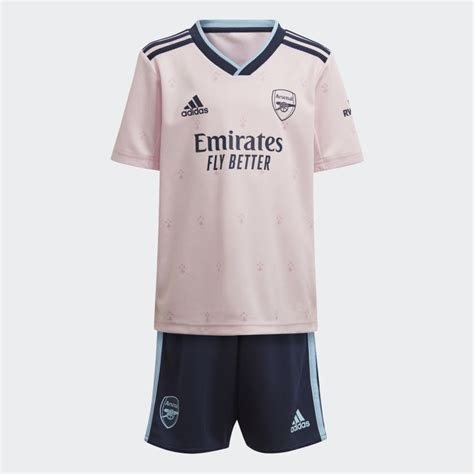 adidas Arsenal 22/23 Third Mini Kit - Pink | adidas Singapore