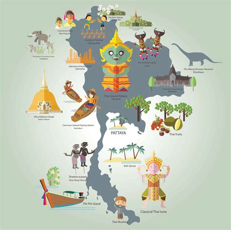 Map Of Thailand Thailand Travel Map Thailand Political Map - Bank2home.com