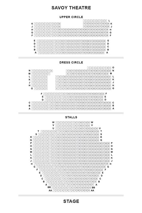 Savoy theatre seating Gypsy - Gypsy The Musical