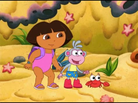 Dora The Explorer Baby Crab Swimsuit