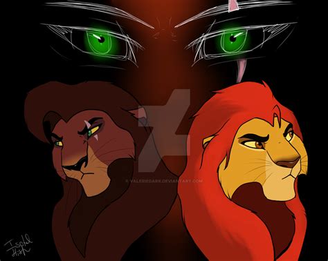 Kovu vs Kion by ValerieDark on DeviantArt