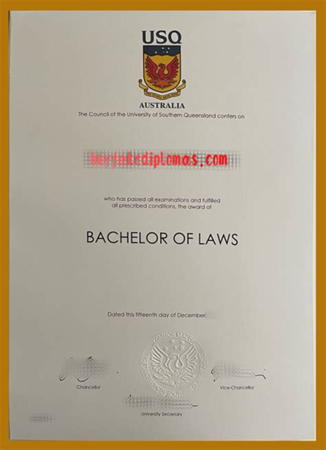 Fake University of Southern Queensland Degree | Buy Fake Diplomas, High ...