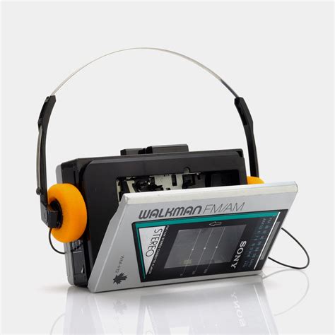 Sony Walkman WM-F12 Silver and Green Portable Cassette Player – Retrospekt