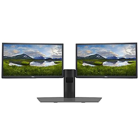 Dell Dual 22 Monitors and Dual Monitor Stand Bundle - Office Depot