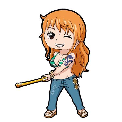 Chibi Nami Fanart | Anime Amino