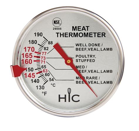 3" Dial Meat Thermometer - Whisk