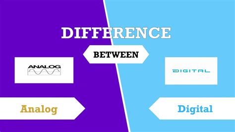 Analog vs Digital | Difference Between Analog and Digital Signal - YouTube