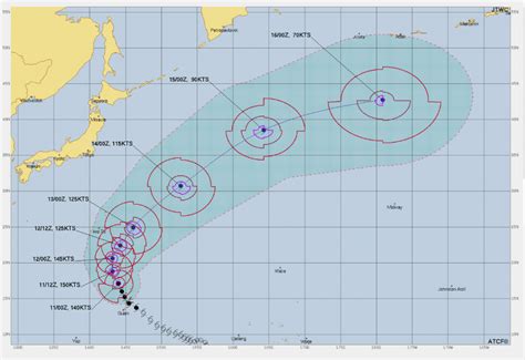 Super Typhoon Bolaven Rapidly Intensifies - Ocean Weather ServicesOcean ...