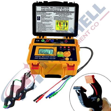 SEW 4338 MO Digital Milliohm Meter and Resistance Tester - measures down to 0.01 ohm